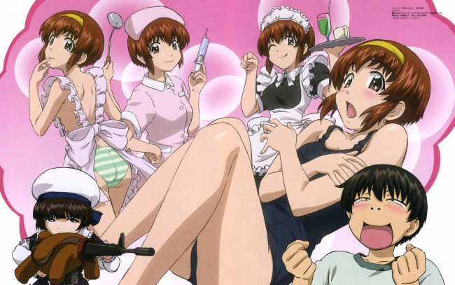 Обои картинки фото аниме, tonagura