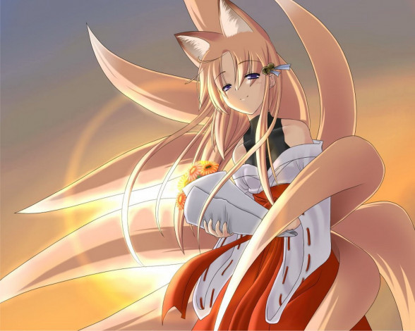 Обои картинки фото аниме, animals