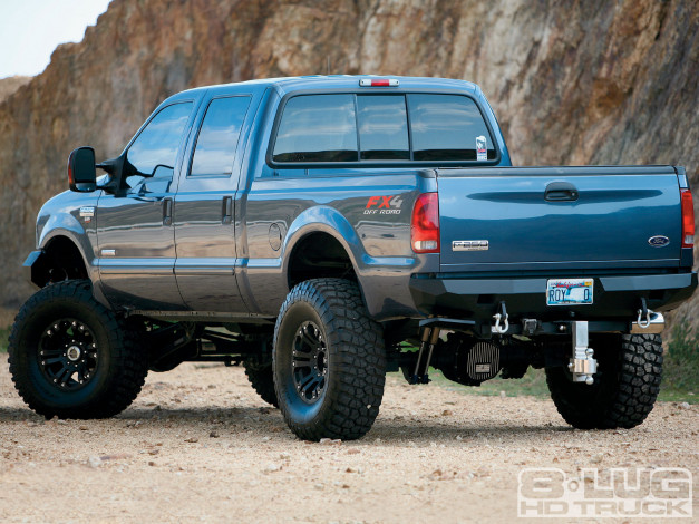 Обои картинки фото 2005, ford, f250, super, duty, автомобили, custom, pick, up