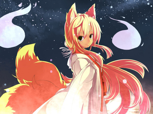 Обои картинки фото аниме, animals