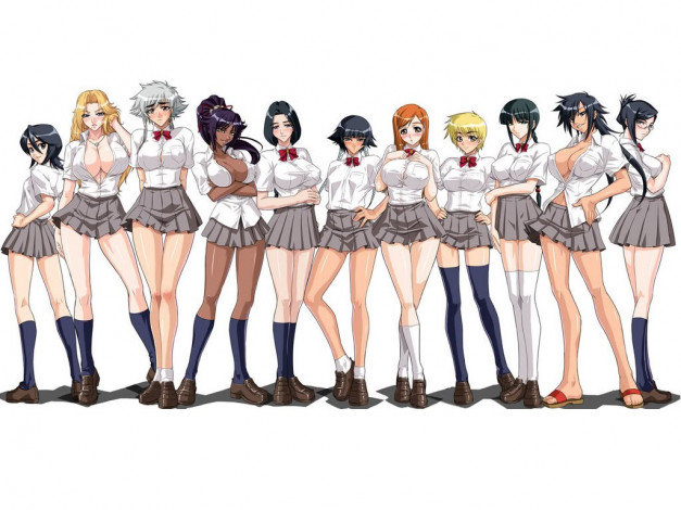 Обои картинки фото аниме, bleach