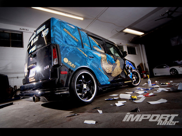 Обои картинки фото автомобили, scion