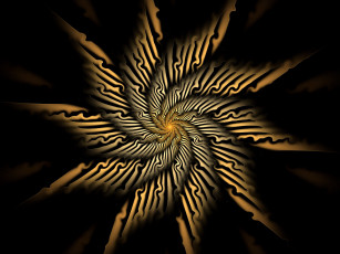 Картинка 3д графика fractal фракталы абстракция узор тёмный