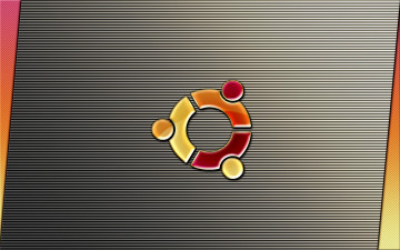 Картинка компьютеры ubuntu linux сетка линии логотип