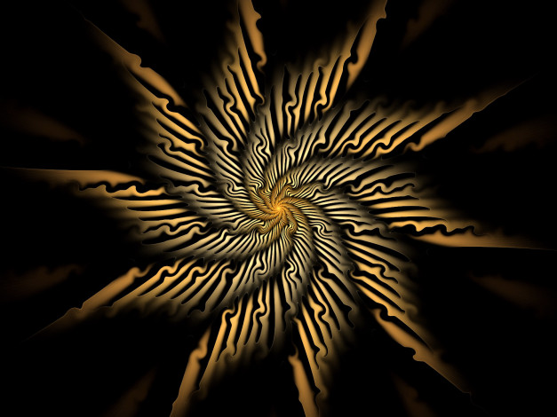 Обои картинки фото 3д, графика, fractal, фракталы, абстракция, узор, тёмный