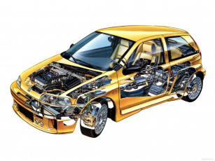 Картинка автомобили рентген punto