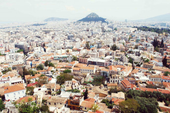 Картинка athens greece города афины греция панорама