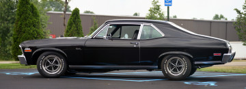 Картинка 1972 chevrolet nova ss автомобили авто модель спортивная