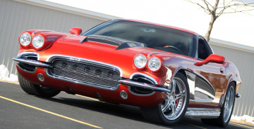 Картинка 2004 crc retro corvette zo6 автомобили классика спортивный автомобиль