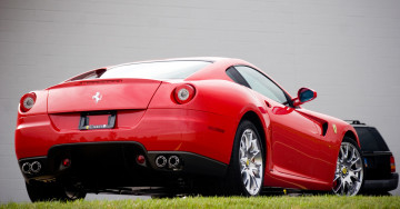 Картинка 2007 ferrari 599 gtb fiorano автомобили авто спортивная модель