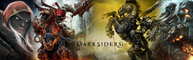 Обои картинки фото darksiders, видео, игры, wrath, of, war, игра