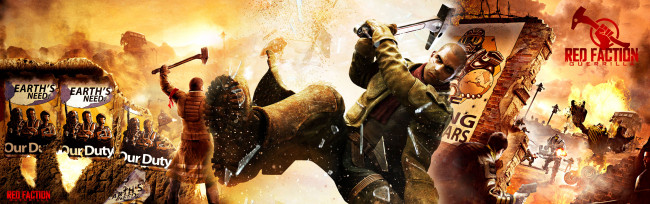 Обои картинки фото red, faction, guerrilla, видео, игры, игра