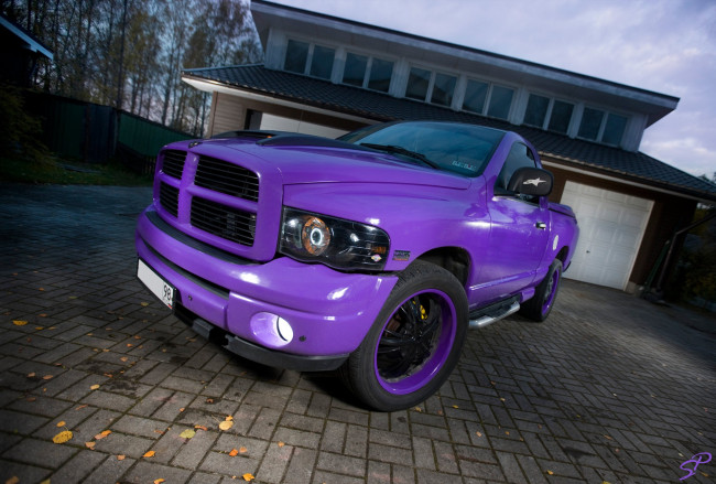 Обои картинки фото автомобили, custom, pick, up, dodge