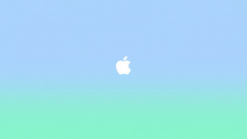 обоя компьютеры, apple, логотип
