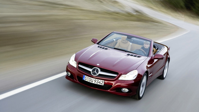 Обои картинки фото mercedes, sl, автомобили, benz, двигатели, автобусы, грузовики, легковые, подразделение, daimler, ag, германия, mercedes-benz