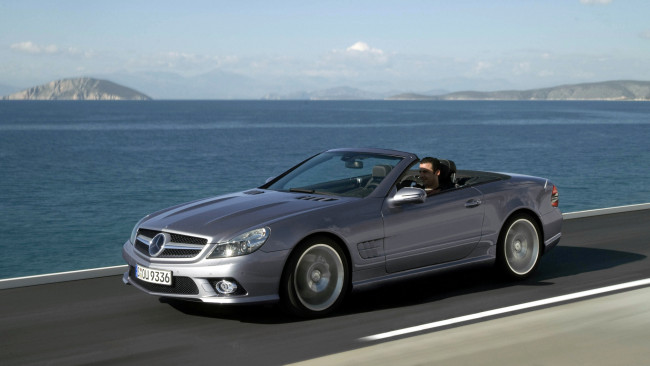 Обои картинки фото mercedes, sl, автомобили, benz, двигатели, автобусы, грузовики, легковые, подразделение, daimler, ag, германия, mercedes-benz