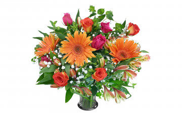 Картинка цветы букеты +композиции бутоны