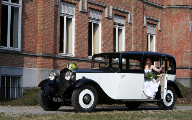 Обои картинки фото автомобили, авто с девушками, classic