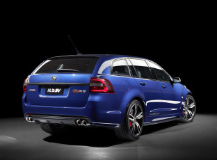 Картинка автомобили holden clubsport hsv 2015г gen-f2 tourer r8 синий