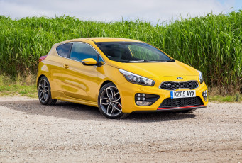 Картинка автомобили kia желтый 2015г jd uk-spec ceed