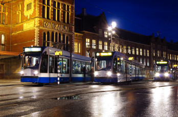 Картинка техника трамваи рельсы транспорт трамвай