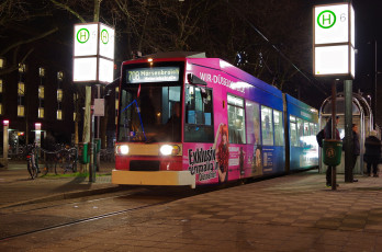 Картинка техника трамваи трамвай рельсы транспорт