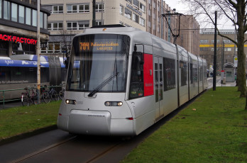 Картинка техника трамваи трамвай рельсы транспорт