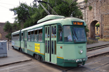 Картинка техника трамваи транспорт рельсы трамвай