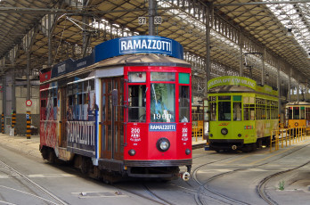 Картинка техника трамваи транспорт рельсы трамвай