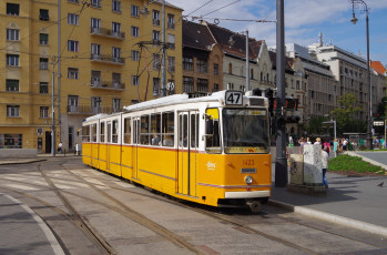 Картинка техника трамваи трамвай рельсы транспорт