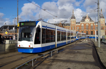 Картинка техника трамваи трамвай транспорт рельсы