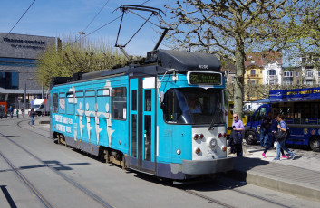 Картинка техника трамваи транспорт рельсы трамвай