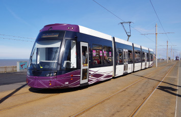 Картинка техника трамваи трамвай рельсы транспорт