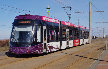 Картинка техника трамваи трамвай рельсы транспорт