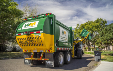 Картинка автомобили мусоровозы мусорщик