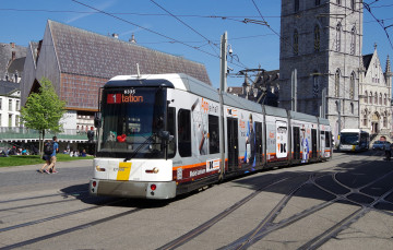 Картинка техника трамваи рельсы трамвай транспорт