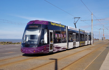 Картинка техника трамваи рельсы транспорт трамвай