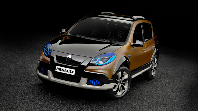 Обои картинки фото автомобили, renault, concep, stepway, sandero