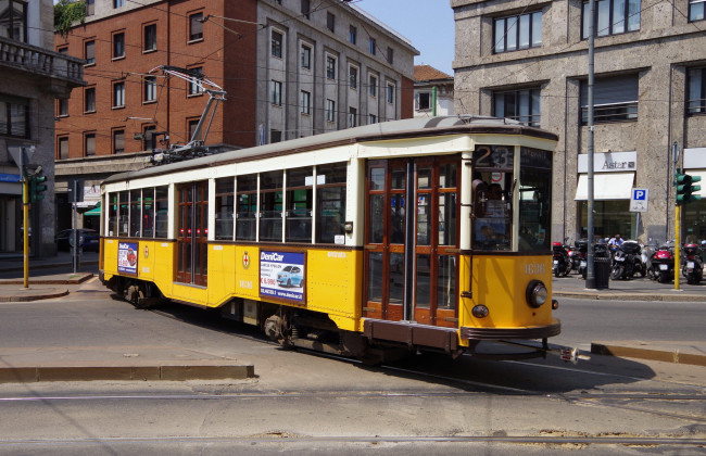 Обои картинки фото техника, трамваи, транспорт, рельсы, трамвай