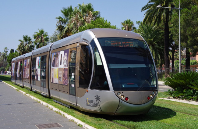 Обои картинки фото техника, трамваи, транспорт, рельсы, трамвай