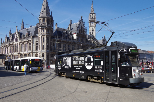 Обои картинки фото техника, трамваи, транспорт, трамвай, рельсы