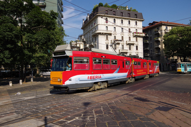 Обои картинки фото техника, трамваи, транспорт, рельсы, трамвай