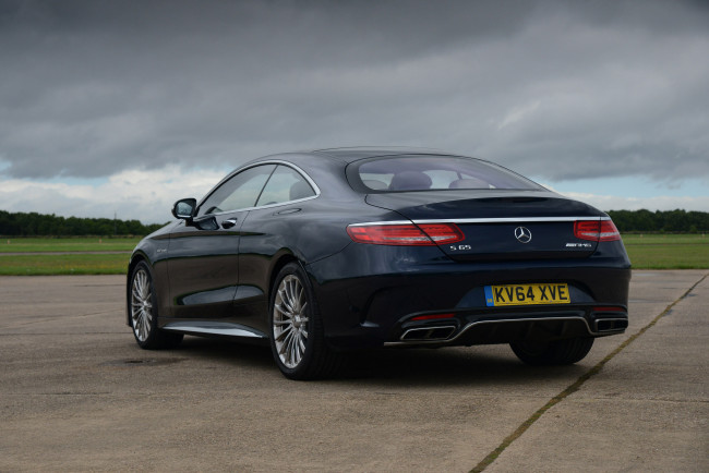 Обои картинки фото автомобили, mercedes-benz, c217, uk-spec, coupе, 2015г, s, 65, amg