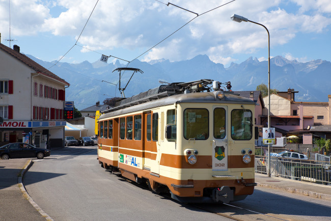 Обои картинки фото техника, трамваи, транспорт, рельсы, трамвай