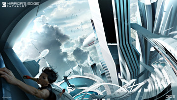 Картинка видео+игры mirror`s+edge+catalyst город