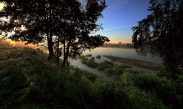 Картинка природа реки озера река лес