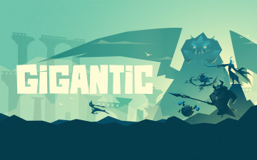 обоя gigantic, видео игры, ролевая, action