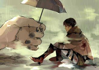 Картинка аниме shingeki+no+kyojin levi