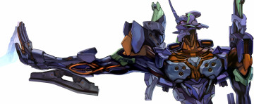 Картинка аниме evangelion робот меха eva