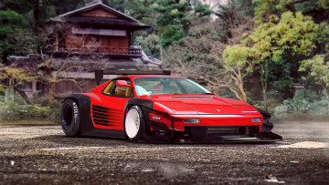 Картинка автомобили виртуальный+тюнинг ferrari testarossa